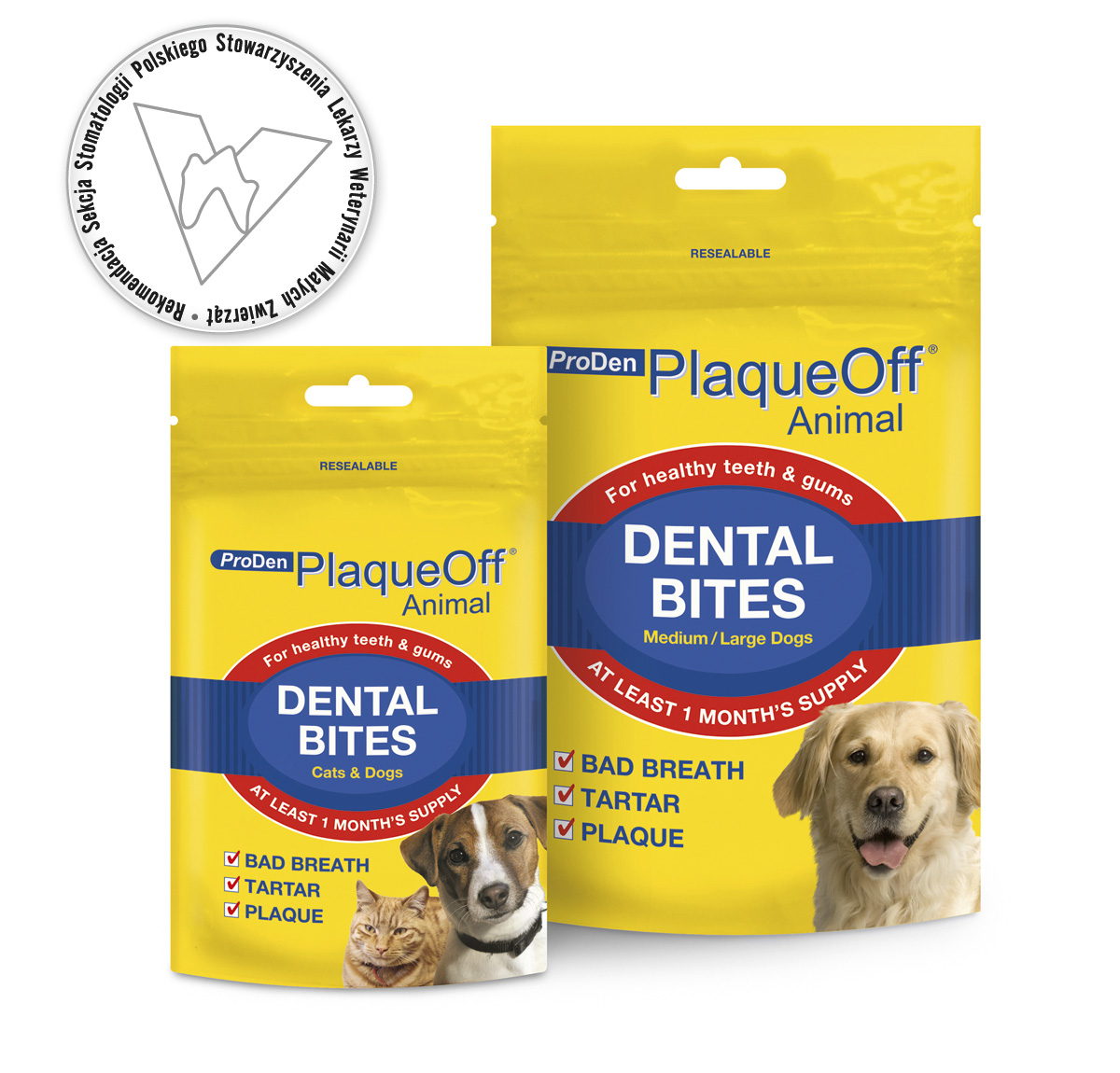 PlaqueOff POA Dental Bites Range znaczek 1