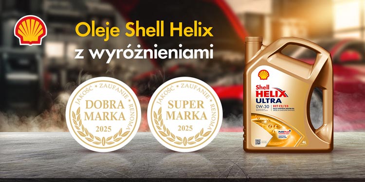Oleje Shell Helix – wybierane przez mechaników, nagradzane przez klientów