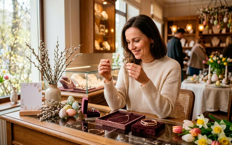 Co czwarty Polak rozważa zakup biżuterii na prezent wielkanocny
